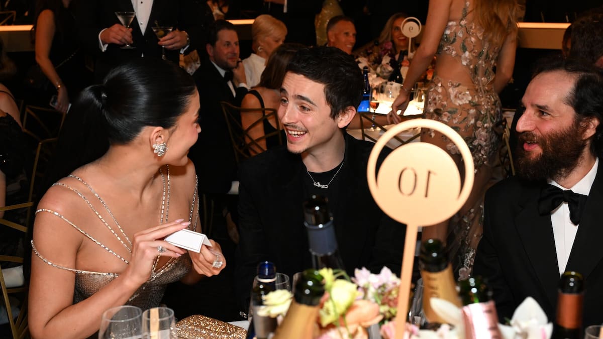 Timothee Chalamet thanks Kylie Jenner after Golden Globe Awards 2026 win