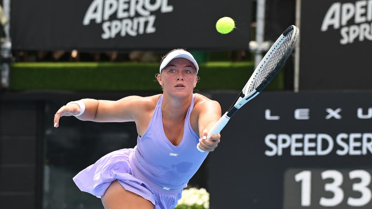 ASB Classic: Kiwi Monique Barry can’t hide emotions after first-round exit