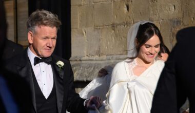 Gordon Ramsay was a ‘hot mess’ before daughter Holly’s wedding speech