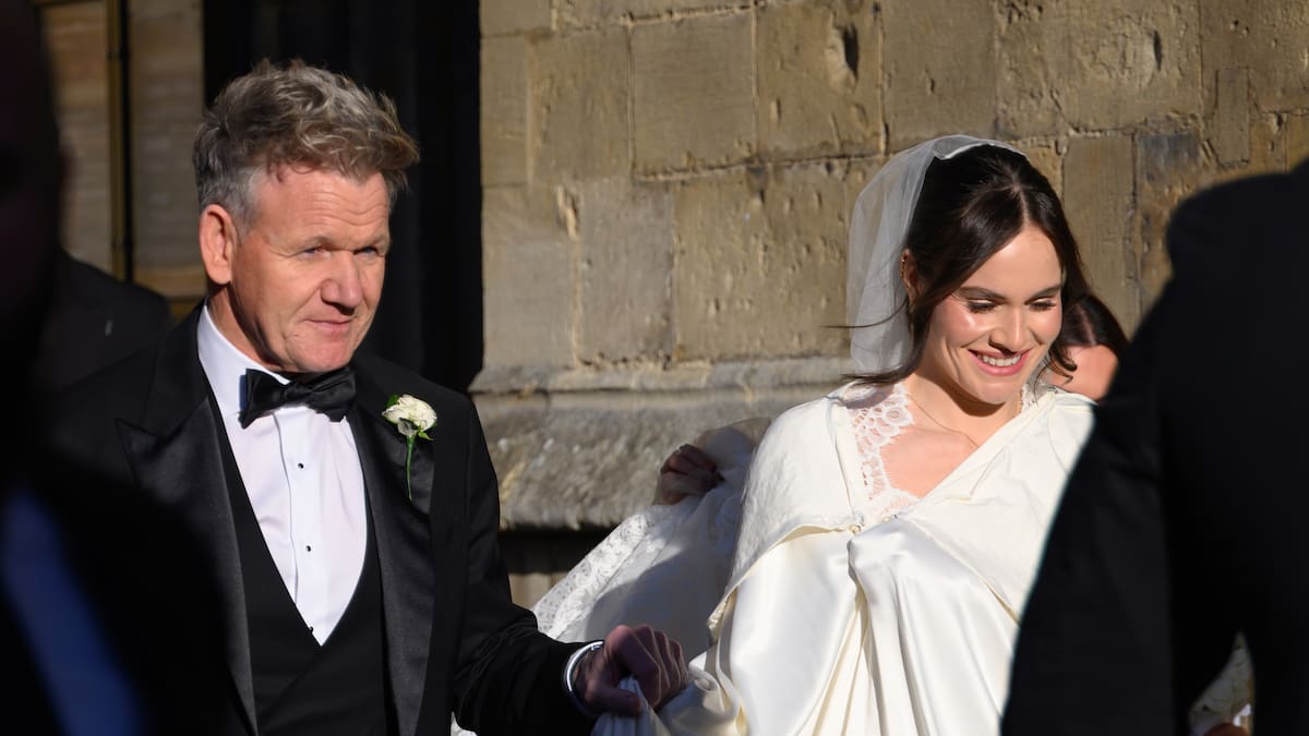 Gordon Ramsay was a ‘hot mess’ before daughter Holly’s wedding speech