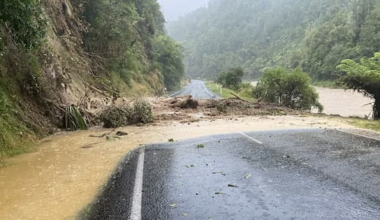 Highway shuts, 18,000 lightning strikes hammer North Island