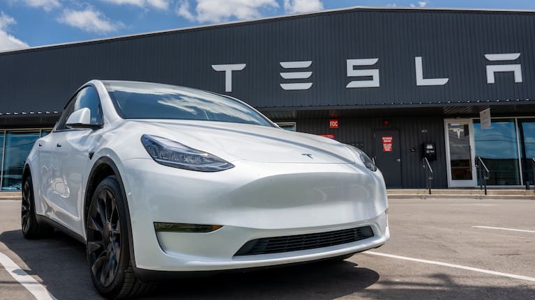 A Tesla Model Y pictured in Austin, Texas. File photo.