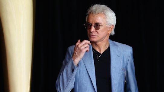 Baz Luhrmann at the AACTA announcemetn on the Gold Coast.