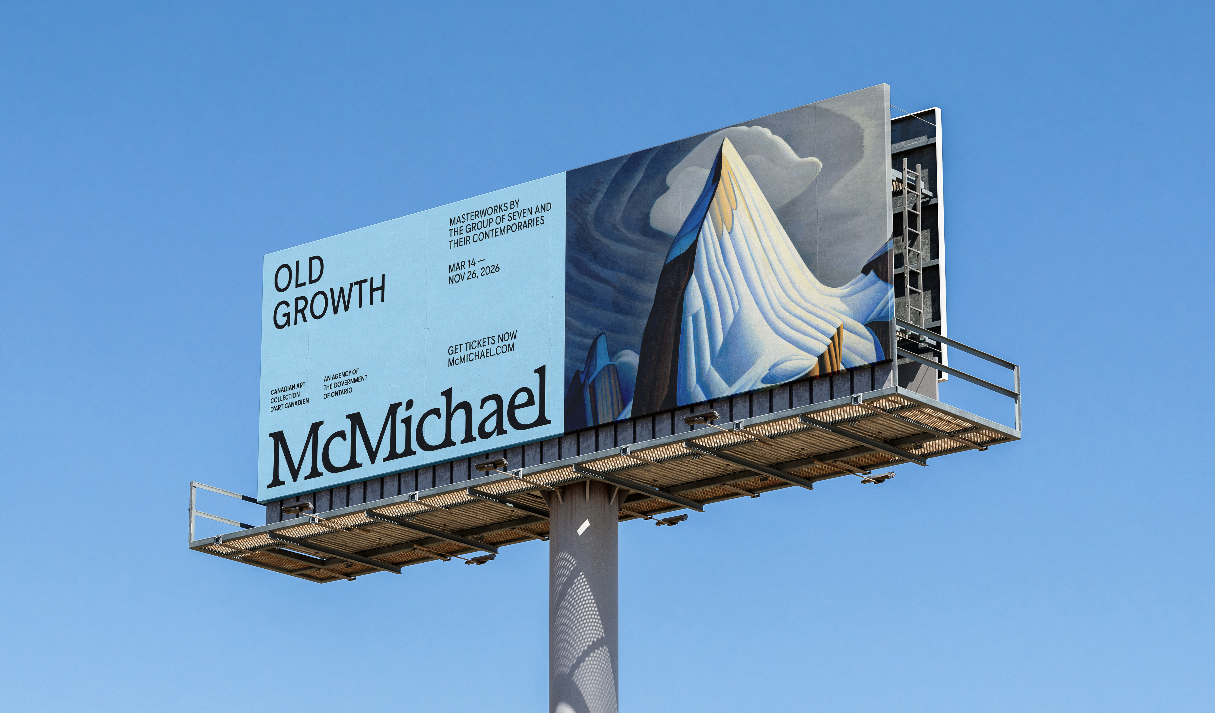 McMichael Canadian Art Collection rebrand created by Bruce Mau Design