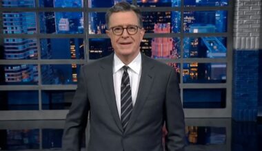 Stephen Colbert Defends Auto Worker Who Issued ‘Pedophile Protector’ Dig at Trump: ‘Props For Using Precise Language’ | Video