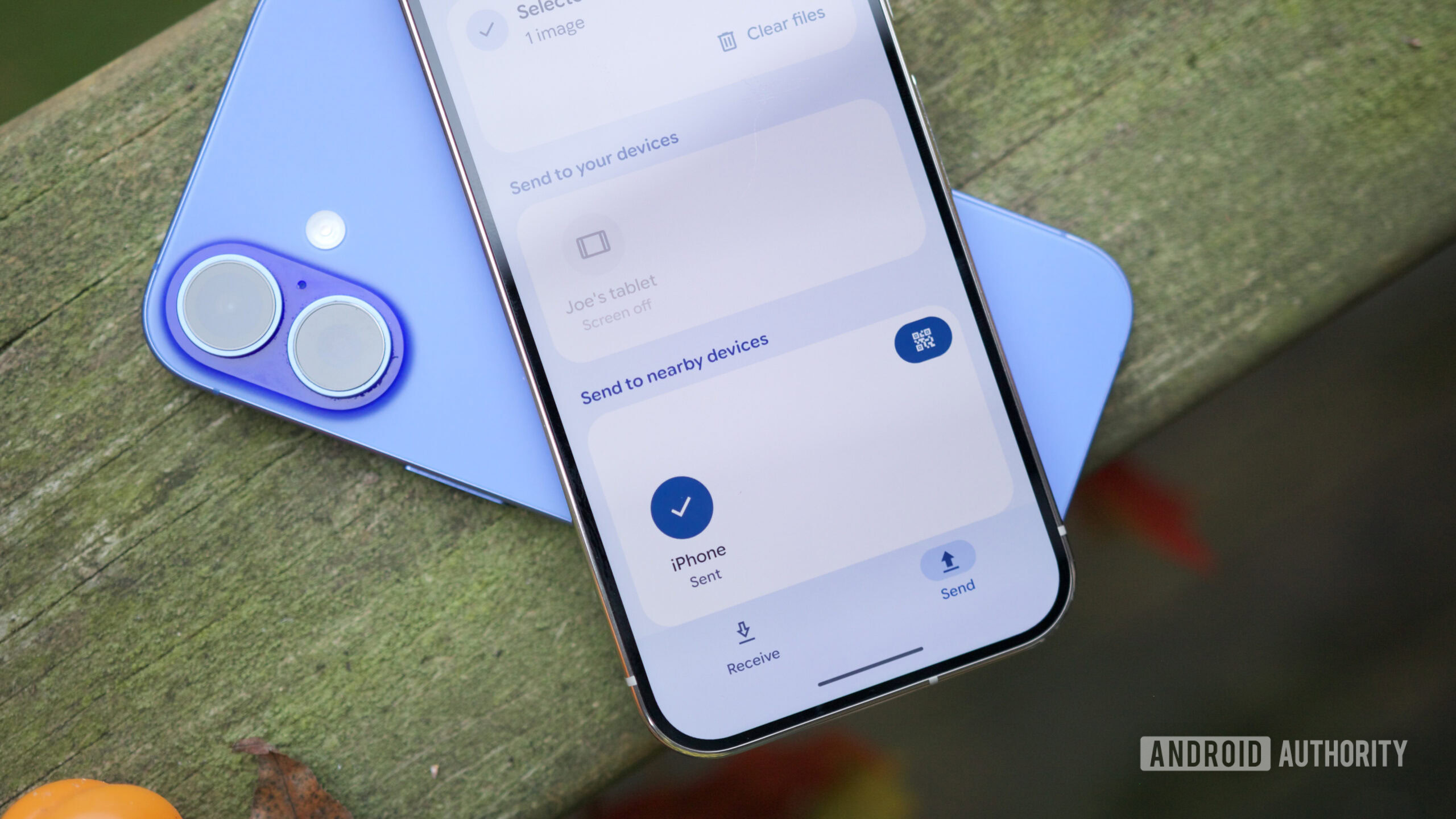 airdrop quick share hero 12 Quick Share on a Pixel, showing an iPhone as an available device to share with.