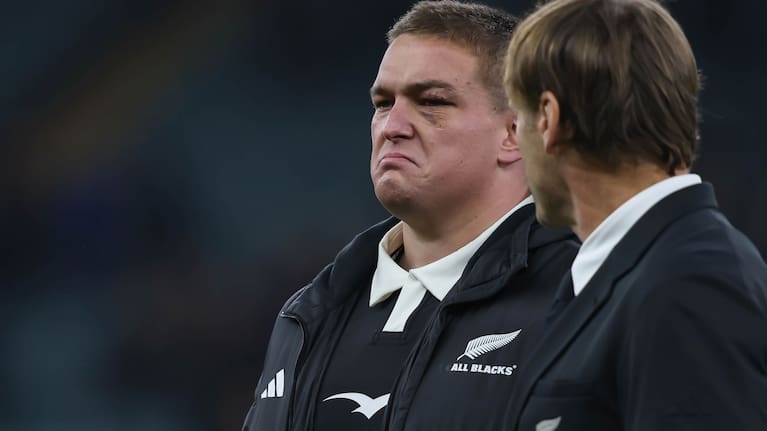 All Blacks prop Ethan de Groot.