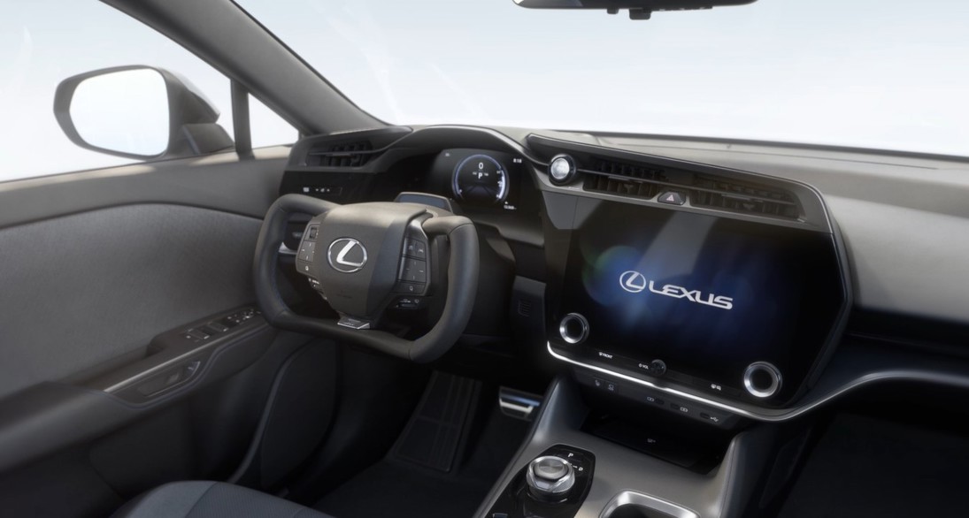 Lexus RZ steer-by-wire yoke