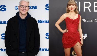 Watch Anderson Cooper deliver dramatic reading of Taylor Swift’s 'Wood' on New Year’s Eve