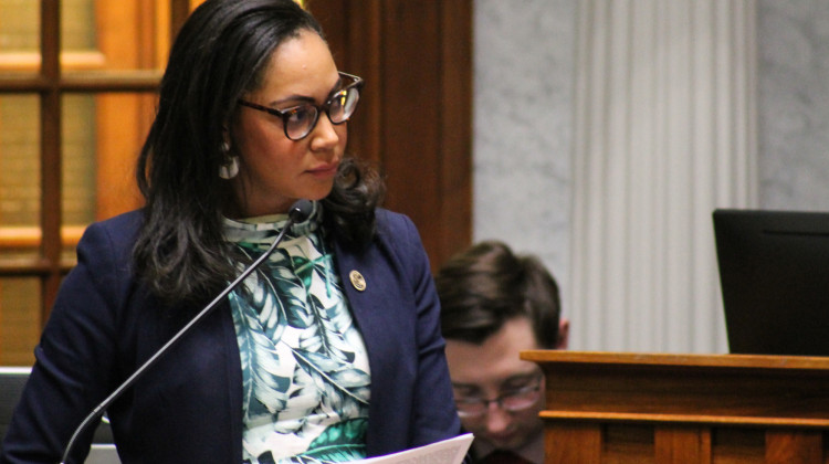 Sen. Andrea Hunley (D-Indianapolis) authored legislation that would establish a psychiatric care ombudsman to oversee Indiana’s psychiatric hospitals. - Lauren Chapman / IPB News file photo