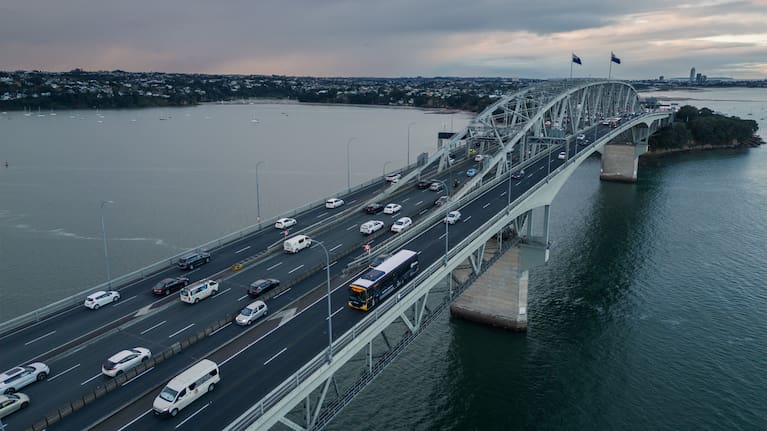 Auckland Harbour Bridge.
