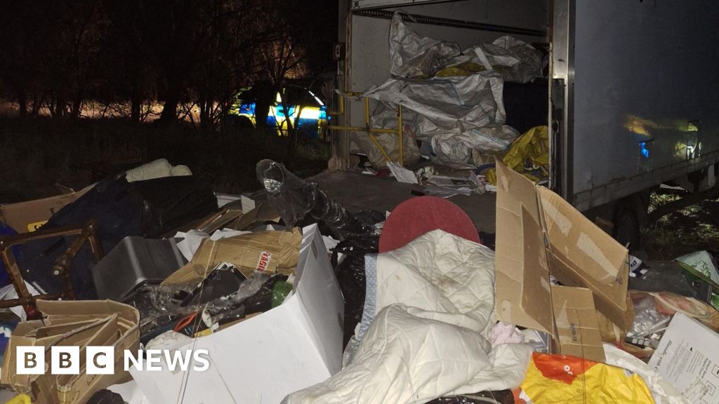 Men charged with fly-tipping offence in Hertfordshire as van gets stuck