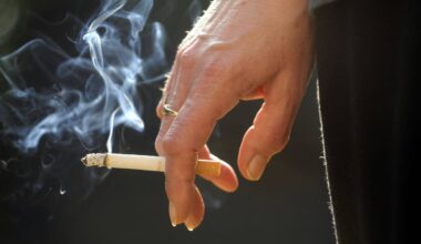 The age you start smoking which could double the risk of heart attack