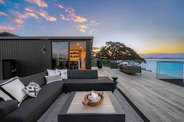 A five-bedroom mansion at 3-5 Hanene Street, in Auckland's Saint Heliers, is up for grabs after a three-year rebuild. Photo / Supplied