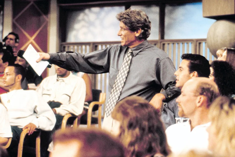 Courtesy Everett Maury Povich during a 1991 episode of his talk show.