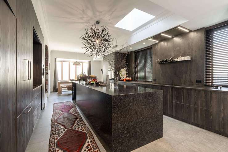 An architecturally designed home on Garden Road, in Fendalton, Christchurch,  attracted the interest of local families. Photo / Supplied