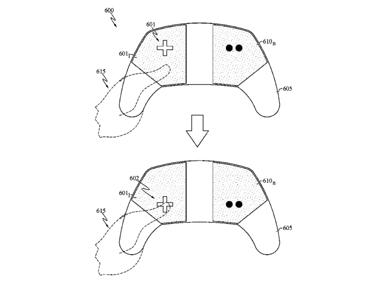 Sony Patents Buttonless Adaptive Controller With Customizable Layouts