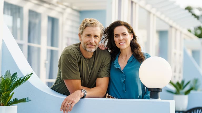 Blue Murder Motel stars Brett Tucker and Michala Banas.