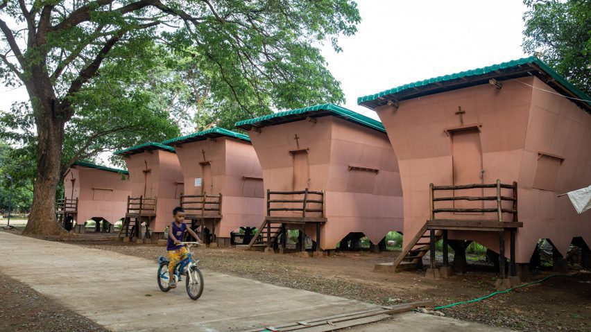 Housing Now Modular Bamboo Housing by Blue Temple and Housing Now