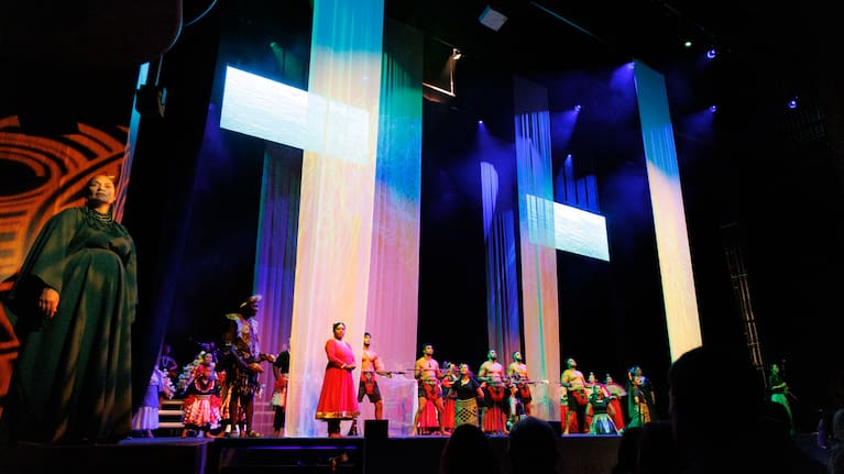 One of the many opening night performances at BNZ Theatre