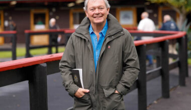 William Haggas at the New Zealand Bloodstock National Yearling Sales at Karaka Photo: Angelique Bridson