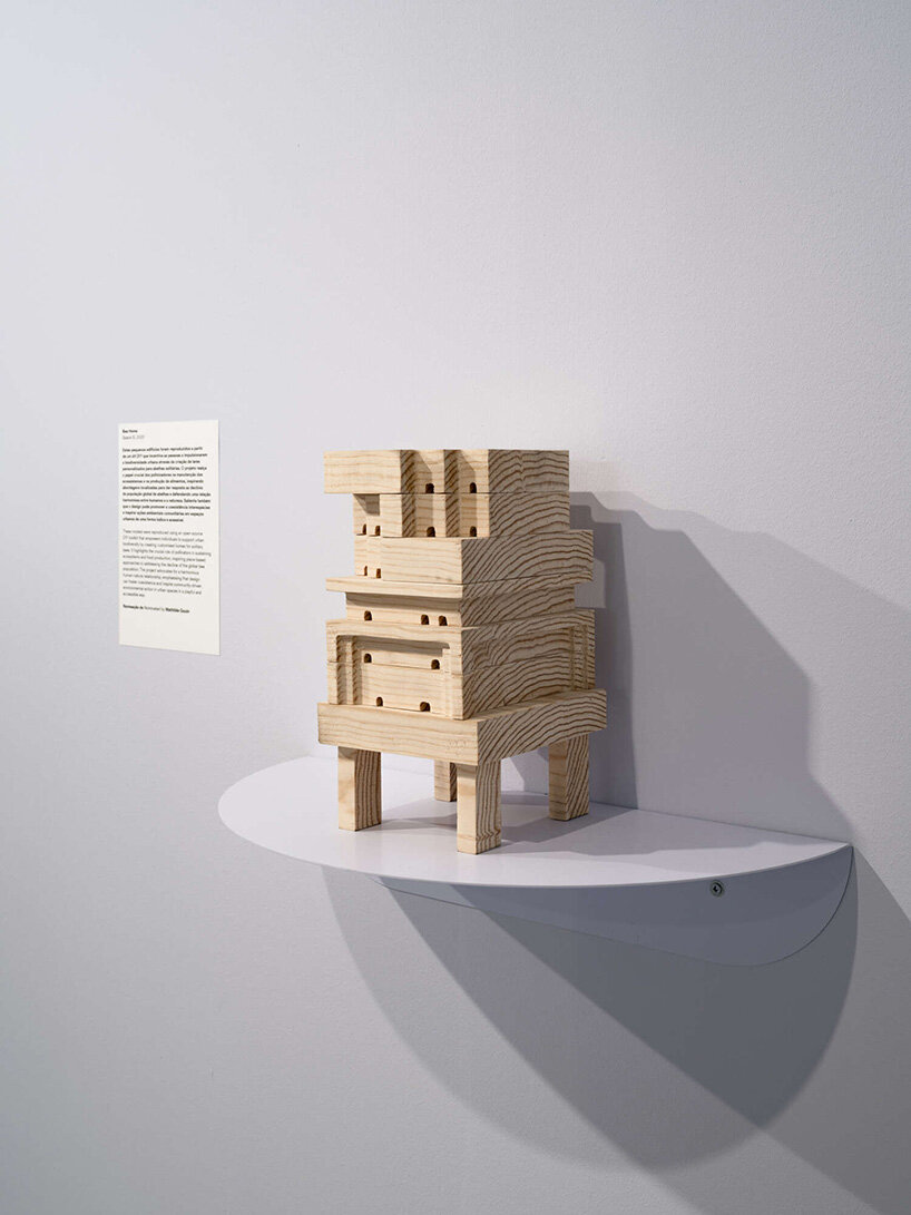 BUREAU assembles fragments of iconic institutions into scenography for garagem sul, lisbon