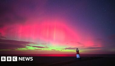 Manx photographers wowed by Northern Lights 'kaleidoscope of colours'
