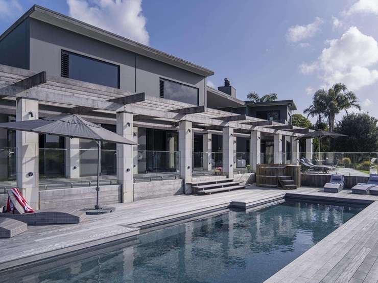 The six-bedroom lodge at 151F Te Punga Road, Whangapoua, on the Coromandel Peninsula, has been pitched to overseas investors with budgets of over $6 million. Photo / Supplied