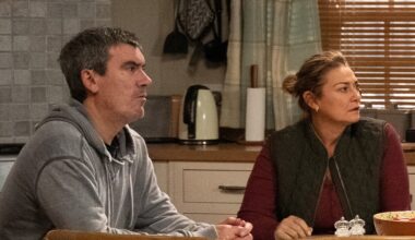 Moira and Cain receive a police visit