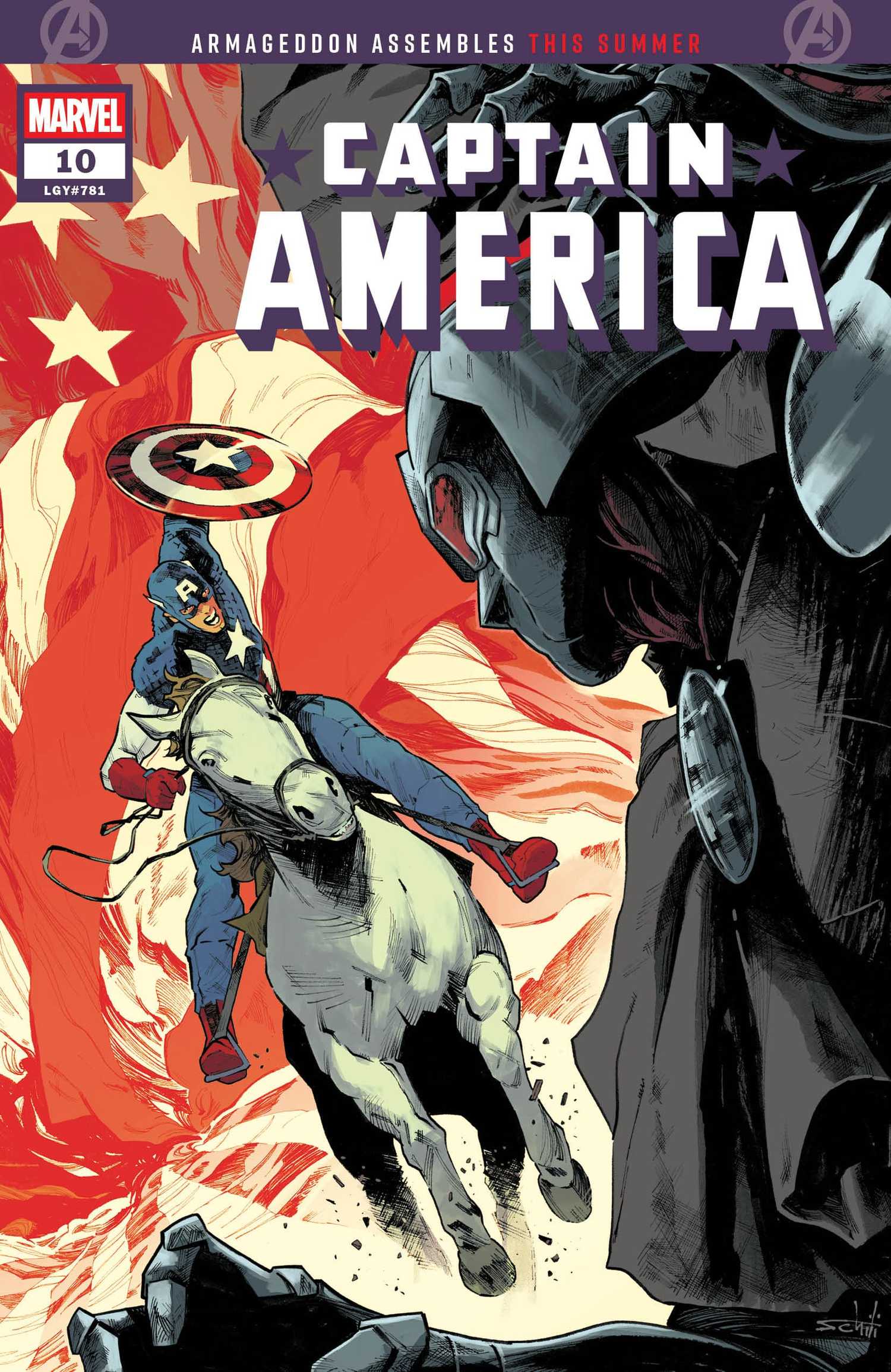 Captain America #10 main cover