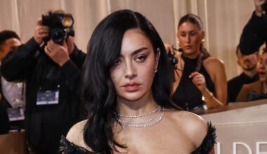 Charli XCX's Hairstylist Breaks Down Her Glam Golden Globes Blowout
