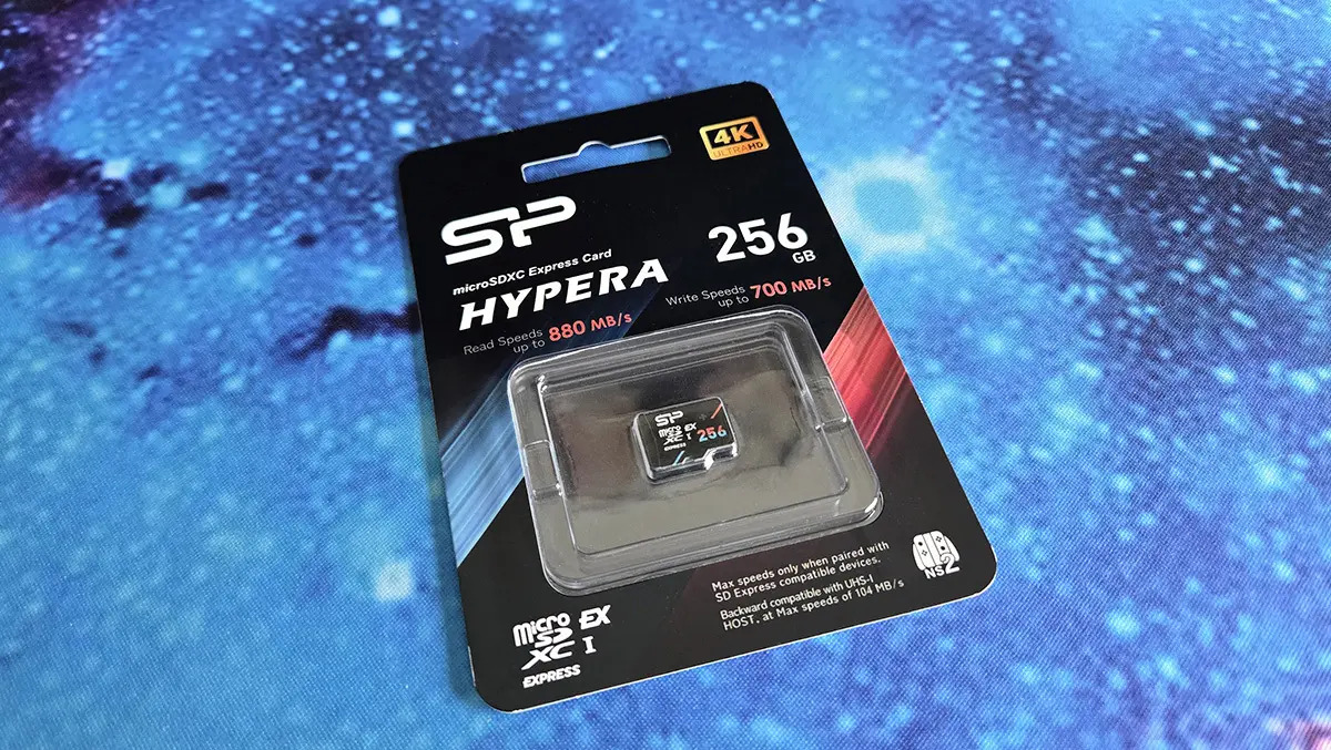Silicon Power Hypera microSDXC Express card