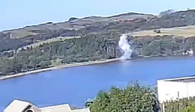 Controlled explosion carried out at Auckland beach