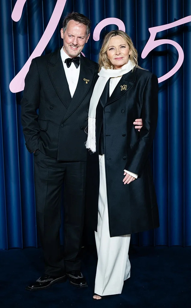 <p>Russell Thomas & Kim Cattrall&nbsp;</p>