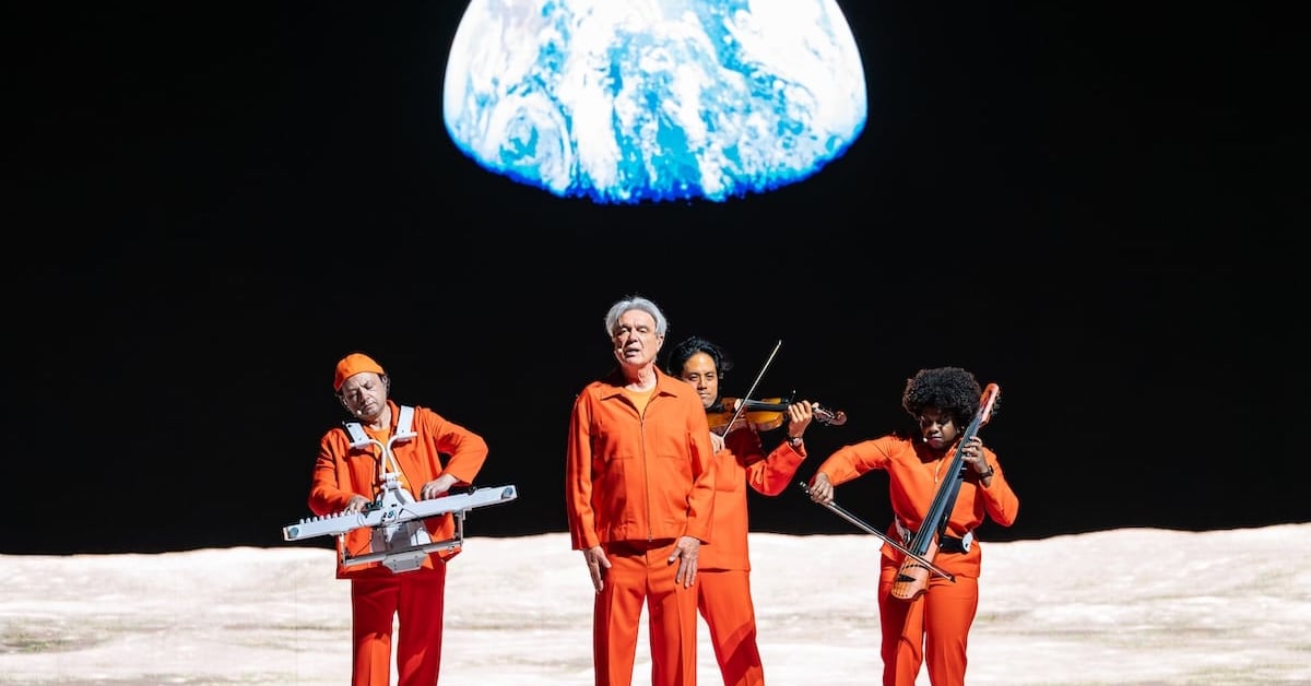 David Byrne Burns Down the House in Brisbane to Kick off Tour
