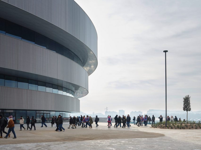 Milano Santagiulia Ice Hockey Arena by David Chipperfield Architects 