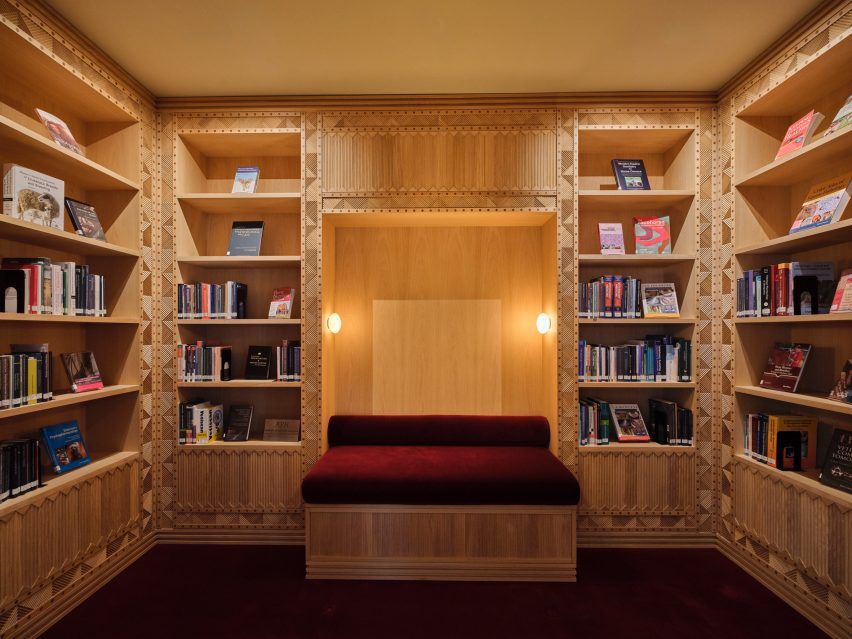 Reading room designed by David/Nicolas