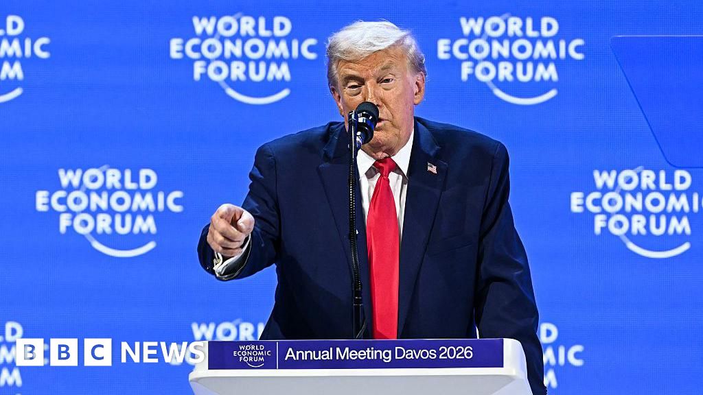 What it was like inside the room with Donald Trump at Davos