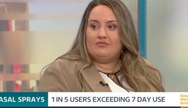 Woman reveals addiction to popular cold remedy as experts urge seven-day limit on use