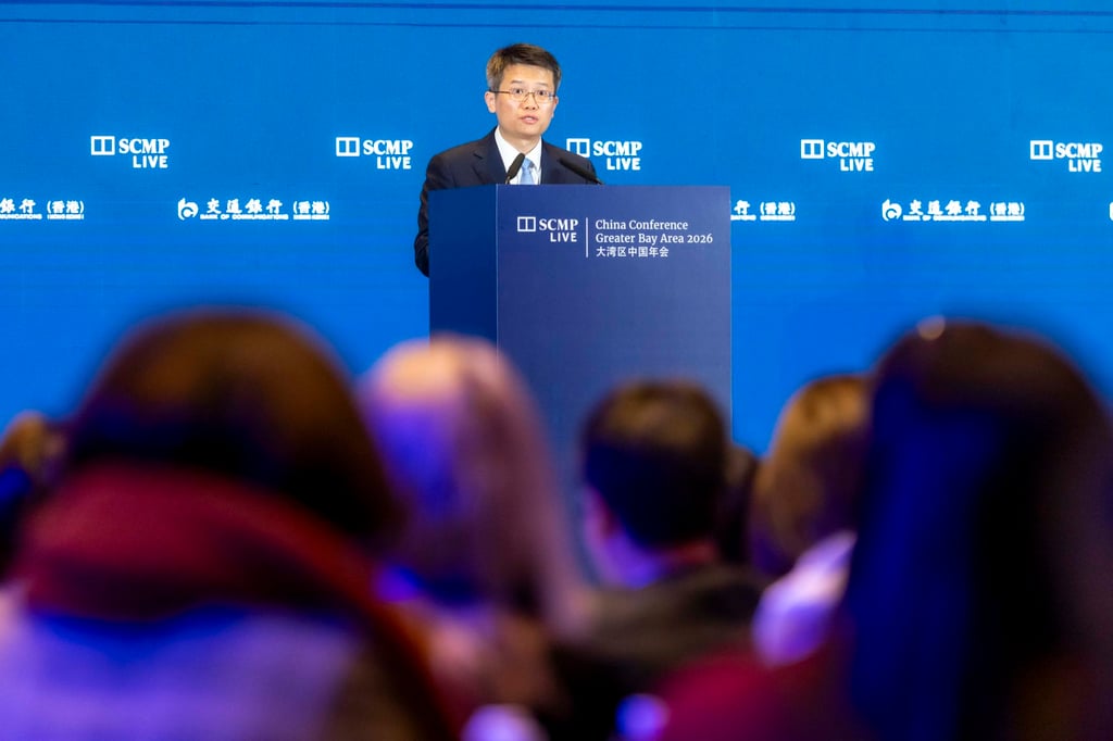 AI and finance can empower each other, says Xiao Ting, chairman and executive director at the Bank of Communications (Hong Kong). Photo: SCMP