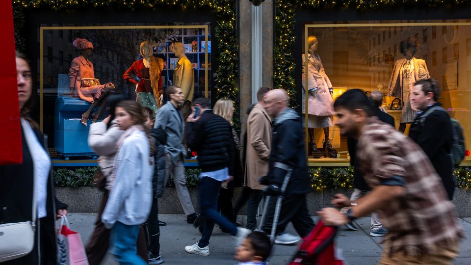 Consumer spending remained strong during the holiday season despite elevated prices