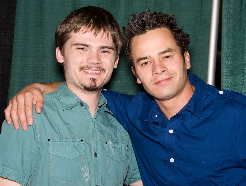 Actors Jake Lloyd and Daniel Logan attend Wizard World's Philadelphia Comic Con 2011 at the Pennsylvania Convention Center on June 18, 2011 in Philadelphia, Pennsylvania.