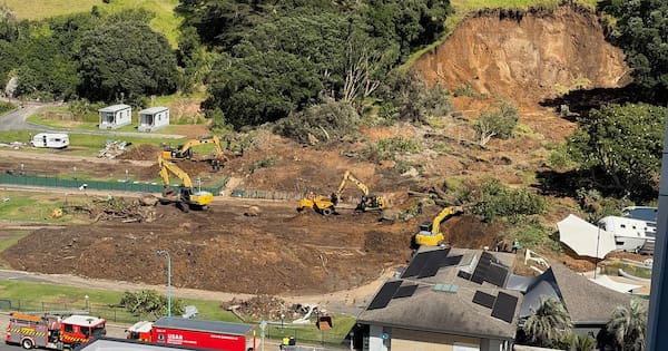 Officials' warning after AI images of Mt Maunganui slip spread