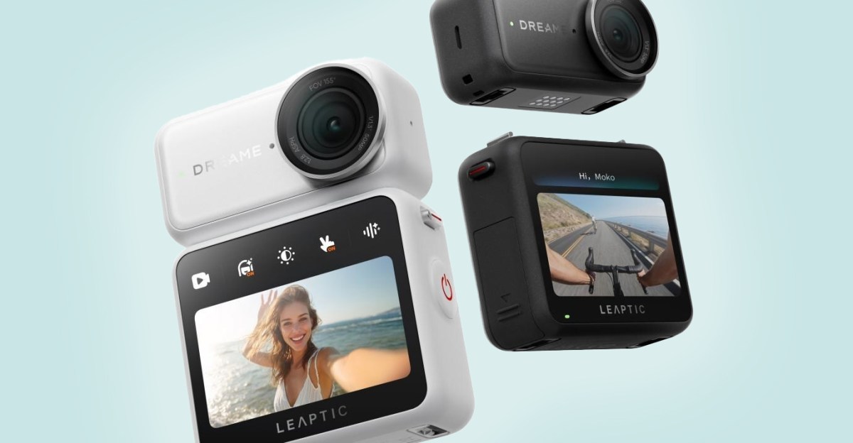 Dreame’s Leaptic Cube brings 8K video to compact action cameras