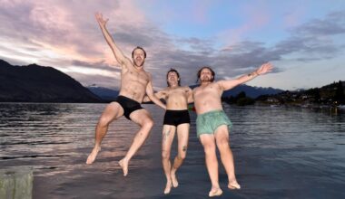 Hundreds gather to usher in the new year