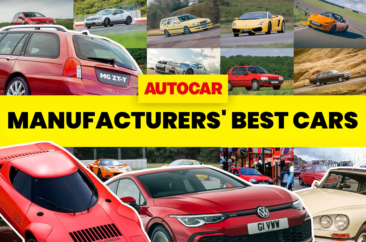 We name every car maker's best model of all time