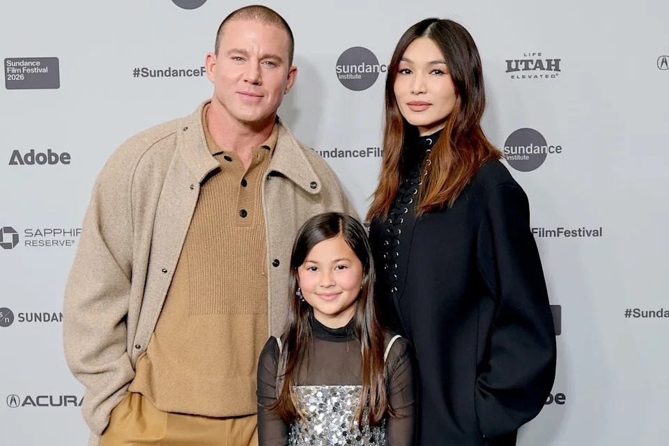 Neilson Barnard/Getty Channing Tatum, Mason Reeves, and Gemma Chan at the Sundance premiere of 'Josephine'