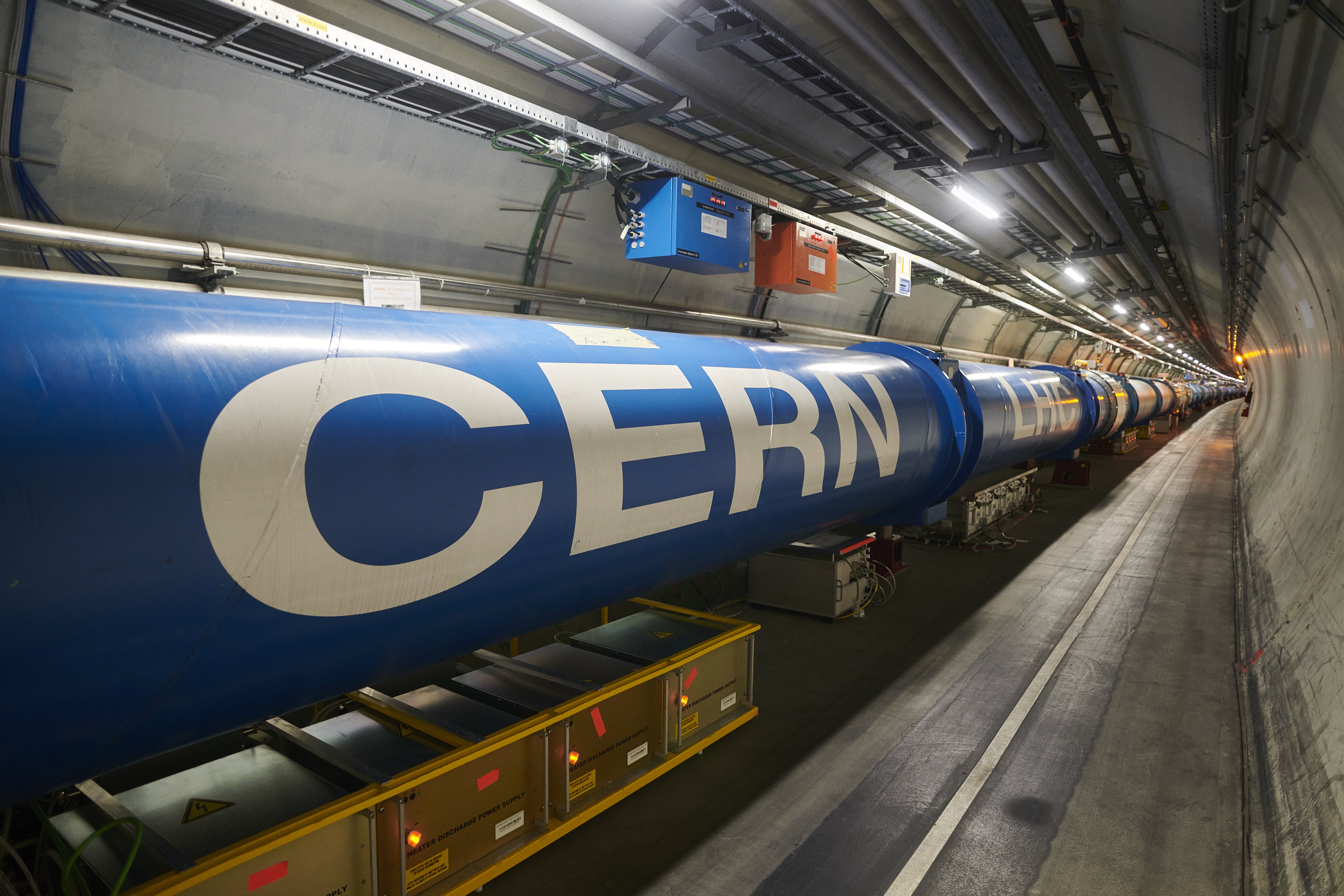 Scientists working on the Large Hadron Collider created tiny amounts of gold by accident