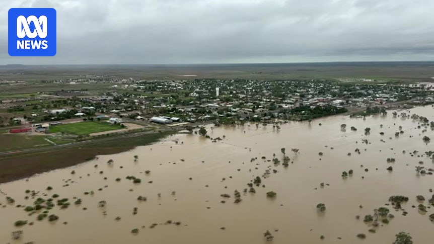 Tourists stranded, dozens of roads closed as rain continues in flooded outback Queensland