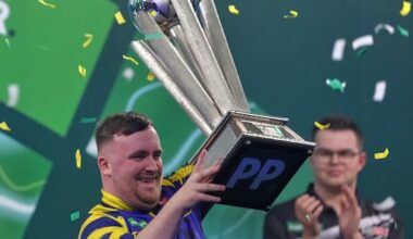Littler wins back-to-back world darts titles at 18